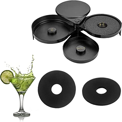 15 Pcs bar Rimmer Sponges Bartender Tool Replacement for Glass,Cocktails,Margarita Salter,Salt Trays - size: 15 PCS
