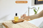 X-Small 8.5" Acacia Wood Riser Pedestal Stand, Farmhouse Bathroom and Kitchen Sink Decor, Decorative Wood Tray for Counter, Soap Dish Holder, Vanity Tray (XS: 8.5" x 4.0" x 1.57") - size: X-Small:8.5"x4.0"