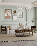 Veegle Nightstand,Modern Bedside Table with Storage Drawer and Open Wood Shelf, Accent Night Stand with Solid Wood Legs for Living Room, Bedroom and Small Spaces,Easy Assembly (Walnut Brown-Outlet) - color: Walnut Brown-outlet