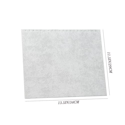 20 Slots Big Necklace Display Board for Selling, Velvet Necklace Jewelry Organizer Stand for Shop Store, Necklace Hanger Holder Rack for Show (1pc Grey) - color: Grey, size: 1PC