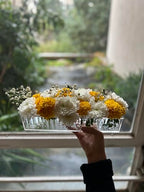 2 Pack Leak-Proof Wave Design Acrylic Long Vases for Centerpieces - 24" Clear Flower Rectangle Vase as Floral Centerpieces for Tables, Long Flower Vase with 12 Holes as Flower Arrangement Holder