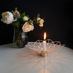 Oshadow Lotus Candle Holder - Cute Boho Decor for Taper Candles & Coffee Table - size: 2pcs Lotus Flower Candle Holder