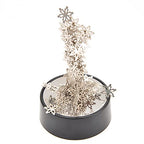 PowerTRC Toy Magnetic Desktop Sculpture (Snowflakes) | Mini Magnetic Art Decoration for Desktop | Fun Stress Relief Office Gift