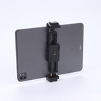 Kado Metal Portable Monitor Stand Tripod, 100x100mm 75x75mm Wall/Arm Mount Adapater Bracket Plate, 360° Ball Head and 1/4" Screw Compact for Phone, Tablet, Projector, Camera and Webcam - style: Charcoal Gray