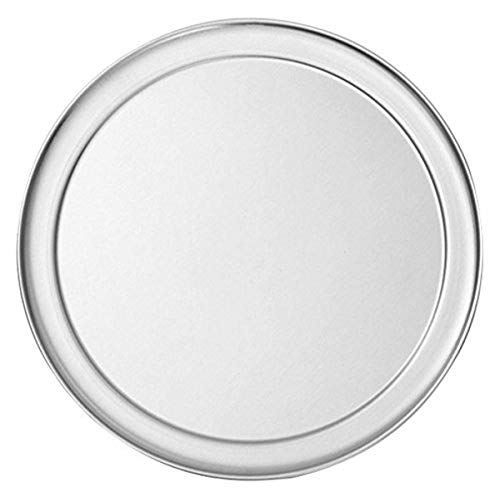 American Metalcraft HATP15 Wide Rim Pan, Heavy Weight, 14 Gauge Thickness, Aluminum, 15" Dia. - size: 15 inches