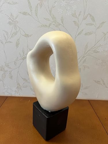 Modern Home Decor, Decorative Abstract Sculpture, Hand Painted Statue Decor, Modern Sculpture for Office Decor, Minimalist Statue, Modern Stoneware Statue (Object-2) - color: Object-2