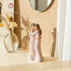 Storieme Sentimental Gifts for Mom from Daughter: Mother Daughter Hugging Resin Figurines Sculpture - Mom's Gift for Birthday Mother's Day Christmas Home Decor - style: Hugging