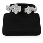 Microfiber Jewelry Bangle Watch Display Stand Bangles Watches Display Organizer Stand (Black) - size: 3.15" x 3.15" x 2.17"