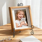 Plate Stand, 6 Inch Metal Plate Stands for Display 1 Pack, Black Iron Easel Stand Decorative Plate Holder for Picture Frame Photo Collectibles Book - size: 6 Inch - 1Pack