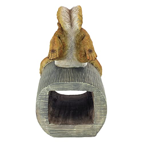 CRASH THE SQUIRREL RAIN GUTTER - style: Crash the Squirrel