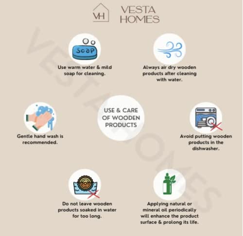 Vesta Homes Sofa Armrest Tray |Premium Acacia Wood | Flexible and Foldable Sofa Tray, Couch Arm Table and Armrest |Suitable for Food/Drinks/Snacks/Cup Coaster | 17 * 11 Inches | Handcrafted in India - style: Sofa Arm Tray
