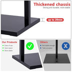 DISPLAYSWORKER Sign holder floor stand, heavy Duty Pedestal poster banner stand for display,22×28 inch slide-in double sided poster sign holder floor standing for board Display (Black, 22×28)