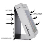 Metal Book Ends Bookend for Shelves Book Holder - color: Black