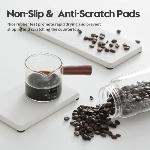 Razborci 3PCS Bathroom Sink Vanity Trays, Quick Stone Drying Mat Dish Soap Dispenser Sponge Holder for Kitchen Counter, Diatomaceous Earth Water Absorbing Caddy Organizer, Beige - color: 3 Pack - Greige, size: 9" x 3.5"