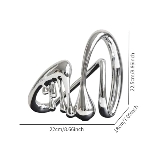 Baoblaze Minimalist Abstract Art Thinker Sculpture Creative Figurine Craft for Housewarming Living Room Desktop Bookshelf Coffee Table Decor