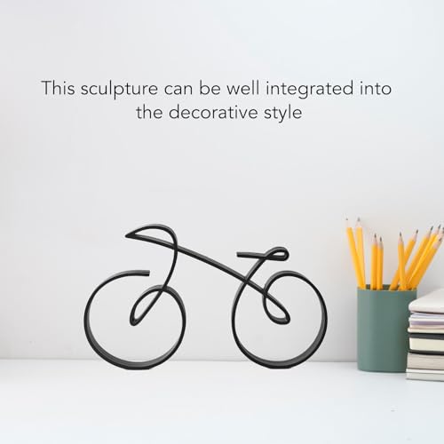 Pssopp Art Sculpture, Minimalistic Elegant Sculpture Desktop Sculpture for Home Living Room Bedroom Office