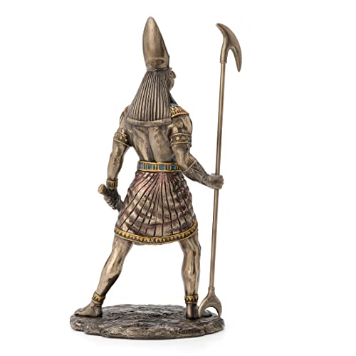 WU Horus Egyptian God Holding Scepter Statue