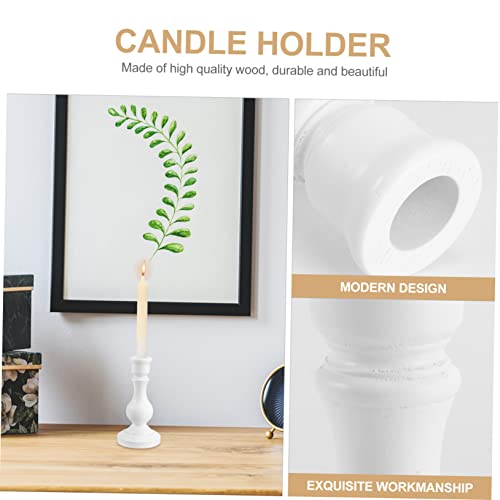 ULTECHNOVO Nordic Simple Candleholder Set Minimalist Desktop Decor for Dining Room and Living Room Elegant Design for Home Centerpiece