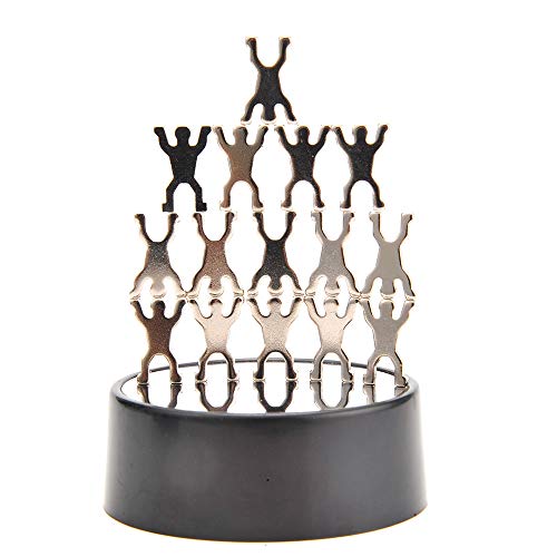 PowerTRC Magnetic Desktop Sculpture (Acrobats) | Mini Magnetic Art Decoration for Desktop | Fun Stress Relief Office Gift (2 Packs) - size: 2 Set