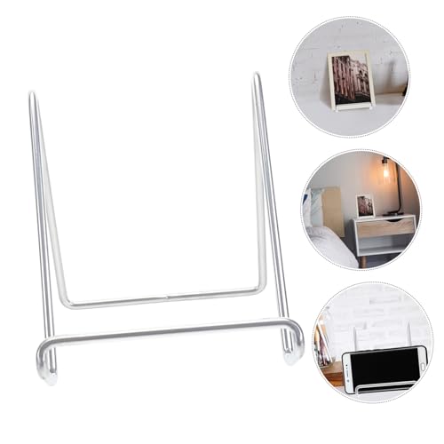 Happyyami 2pcs Modern Display Stand for Photos Books and Decorations Sturdy Minimalist Showpiece Holder for Use for Events and Celebrations