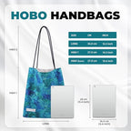 DGAZ Designer Hobo Bags for Women, Luxury Tote Bag with Zipper, Large Shoulder Bags - color: Emerald(green)