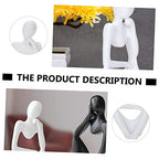 Zerodeko Abstract Thinker Sculpture Art Ornament for Home Decor Figure for Living Room Bedroom and Office Decoration