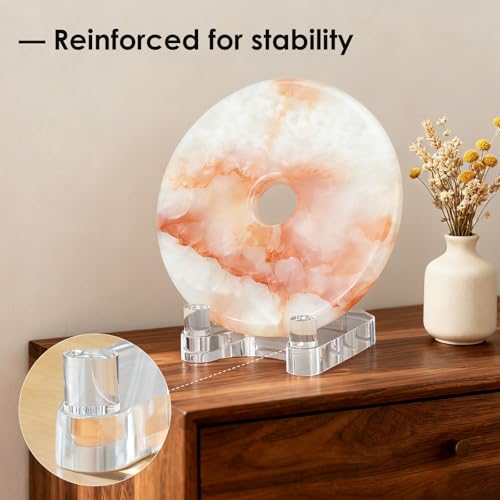Acrylic Easel Display，Plate Stands for Display，Adjustable Clear Display Holder for 12" to 17" large Plate, Platter, Book, Card, Frame, Picture, Artwork, Plaque (Extra Large 12"-17") - size: Extra Large 12"-17"