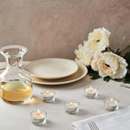 WGV Tea Light Votive Candle Holder 2x1.2 H, Clear Stubby Utility Cylinder Glass, Small Home Accent Decor, 1 Pc - color: Clear-stubby-2"