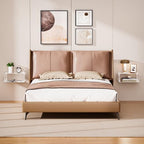 Acrylic Floating Nightstand, Bedside Table, Nightstand Shelf Wall Mounted Bedside Shelf (Clear, Small) - color: Clear