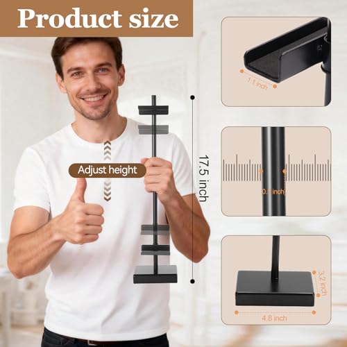 1pcs Adjustable Tabletop Easel Stand for Picture Frames, Picture Easels for Display, Gold Easel, Picture Frame Stand, Adjustable Art Easel.(18inch,Black) - color: Black, size: 18inch