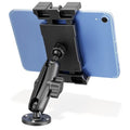 OHLPRO Heavy Duty Tablet Mount for Semi Truck, Drill Base iPad Holder Compatible with RAM Mount B Size 1" Ball, 360° Rotating Dashboard Stand for 5-17" iPad Pro,Great for Desks, Wall, Businesses - size: 5-17''- 1 Arm Mount
