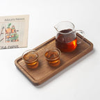 Bathroom Vanity Tray, Bathroom Tray for Counter, Toilet Tank Tray, Wood Bathroom Tray for Organizing and Home Decor (9.8 x 5.1 x 0.8 inch) - size: 9.8" x 5.1" x 0.8"