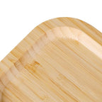 Bamboo Vanity Tray, Bathroom Counter Tray, Toilet Paper Basket Storage for Toilet Tank, Bathroom, Kitchen Counter 7.8 x 5.1 x 0.8 inch - size: 7.9" x 5.1" x 0.8"