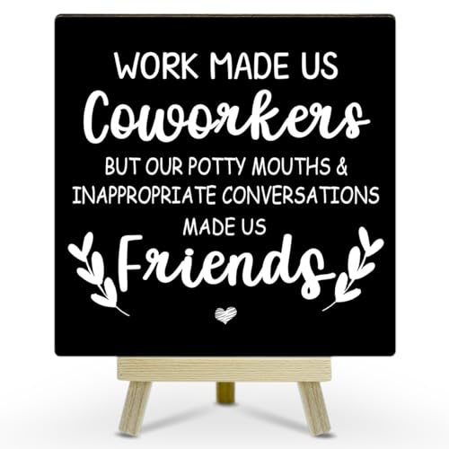 Appreciation Gifts for Colleague, Girly Gifts for Women, Employee Appreciation Gifts, Thank You Gifts for Colleague, Office Desk Decor for Women (MP21), Wood - color: MP021