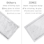 JIMEI Marble Vanity Tray Guest Towel Holder Tray for Bathroom, Coffee Table Tray for Living Room Bathroom Hand Towel Tray, Napkin Holder for Bathroom,White Marble Tray - color: Engraving Tray