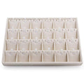 Oirlv Stockable 24 Grids Insert Jewelry Tray Pendant Earrings Storage Trays Showcase Display Organizer - size: 24 Insert Liner