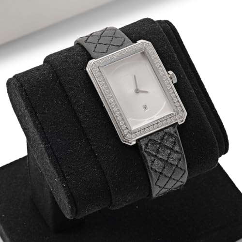 Microfiber Watch Display Stand T-bar Watch Stand Holder Organizer For Men And Women Wristwatch, Bracelet,Storage Display Rack (Black) - color: Black, size: 1 Slot