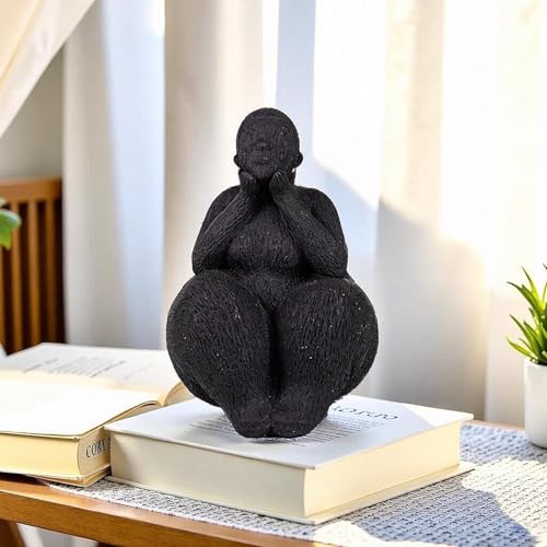 Contemporary Yoga Sculpture - Premium Resin Art Figure for High-End Display Spaces & Meditation Rooms