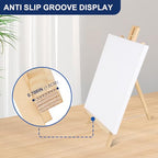 ESRICH 15pcs 17 Inch Tabletop Easels, Easel Stand for Painting,Tripod, Paint Party Easel, Kids Student Desktop Easel for Painting,Paint Easel for Canvas Paints - style: 15