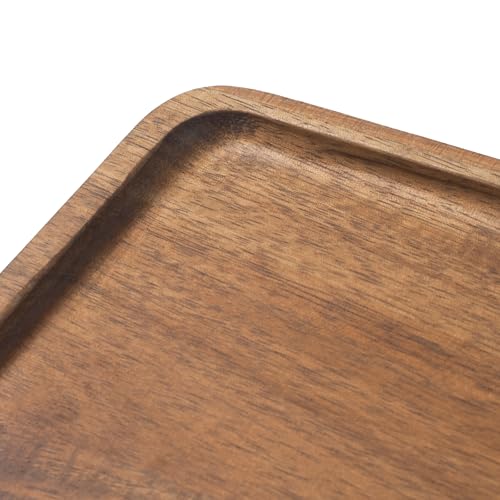 Bathroom Vanity Tray, Bathroom Tray for Counter, Toilet Tank Tray, Wood Bathroom Tray for Organizing and Home Decor (11.8 x 5.1 x 0.8 inch) - size: 11.8" x 5.1" x 0.8"