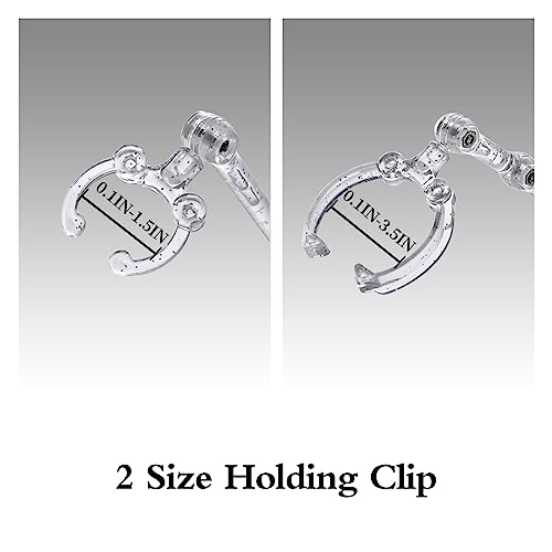 Ddung Doll Stand - Clear Doll Stand For 0.5" To 10" Dolls And Action Figure Stand (3-Pack)