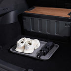 Boot Tray 2 Packs All Seasons Multi-Purpose, Waterproof Boot Trays for Entryway Indoor & Outdoor, Non-Slip Shoe Tray, 16.7"x12.8",Grey - color: Gray