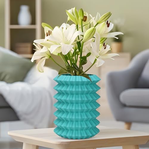 Vases for Minimalist Modern Home Decor, Decorative Flowers Vase for Wedding Dinner Table Office Bedroom, for Family, Christmas, Wedding, Bridal Shower