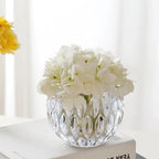 Glass Flowerpot, Planters,Vase, Hydroponic Flowerpot, Candy Bowl, Candlestick,Key Bowl,Decorative Bowls (A) - style: A