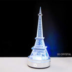 IFOLAINA LED Light Base Lighted Display Stand for Crystal 3D Photo Glass Art Tumbler RGB Multicolor Lighting Round Pedestal USB Battery Operated - Flat - size: Flat