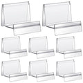 Weysat Purse Display Stand Clear Acrylic Handbag Stand Jewelry Wallet Displays Holder Organizer Acrylic Purse Rack for Closet