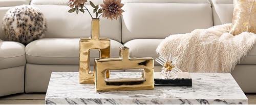 Z Gallerie Glass & Gold Decorative Object