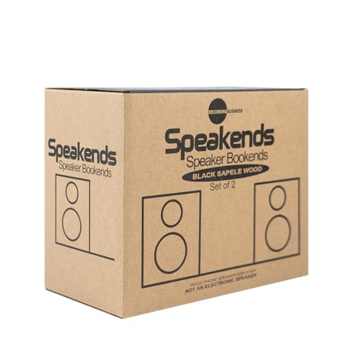 Speakends - Speaker Bookends Wooden Phone Speaker Sound Amplifier (Set of 2)
