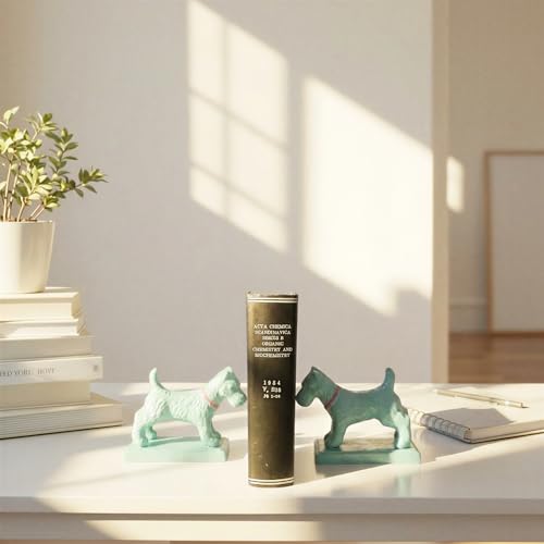Creative Co-Op Metal Dog Shaped Metal Bookend Set