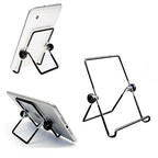 MOACC Tablet Stand, Portable Foldable Tablets Multi-Angle Non-Slip Adjustable Metal Holder Cradle Fit for 9-12.9 inch Tablet PC, Pad (2 Pack)